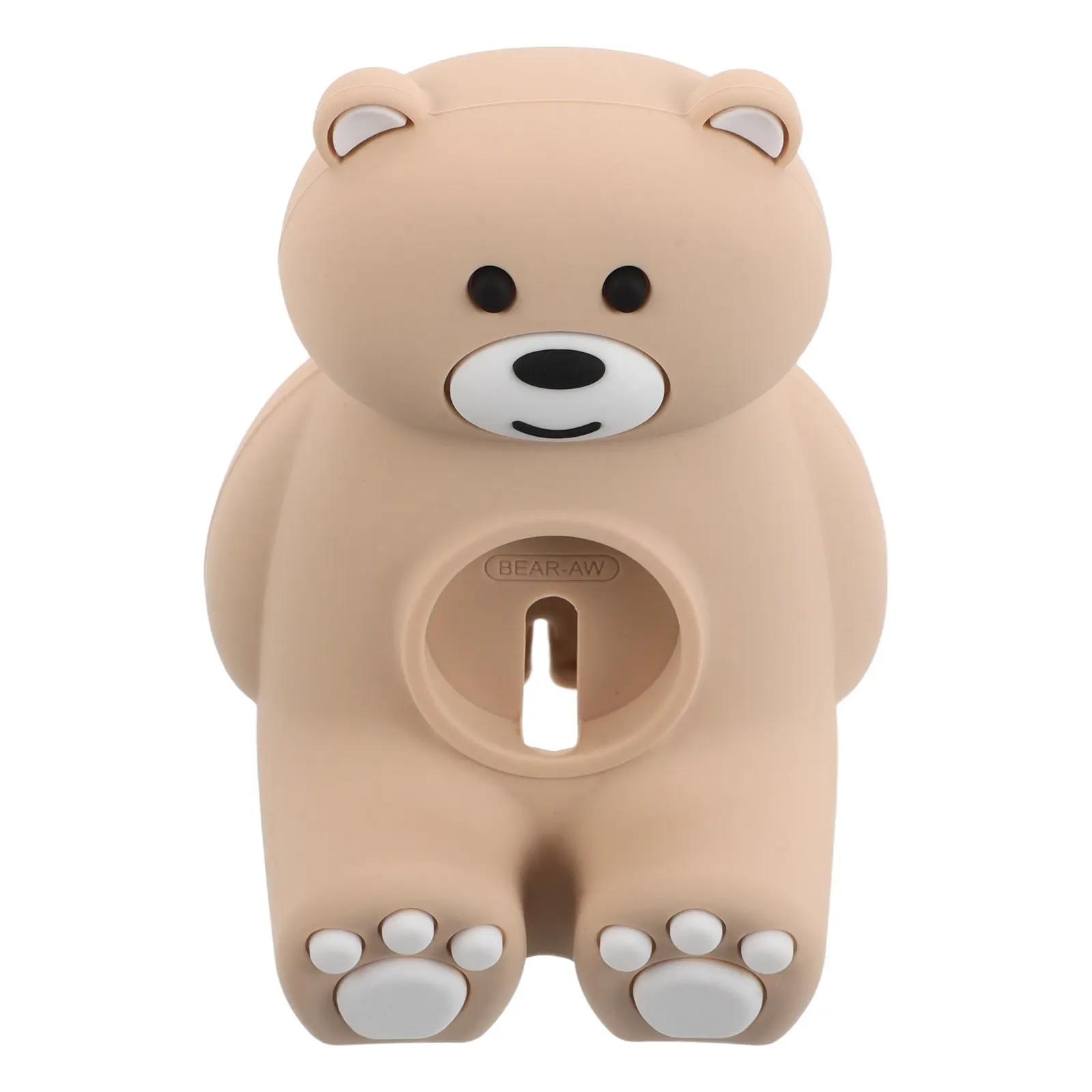 

Подставка для зарядки часов, силиконовая подставка с милым медведем, нескользящая, устойчивая, вертикальная настольная подставка для часов для дома и офиса