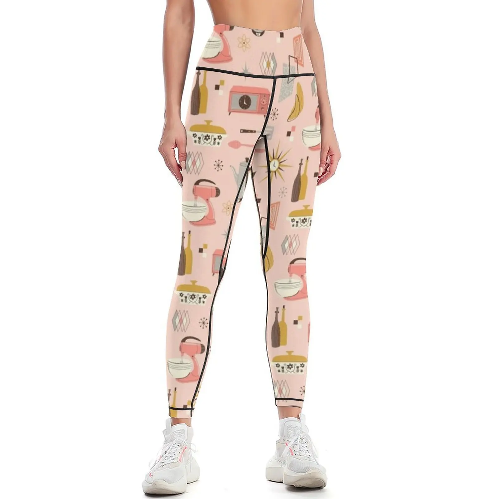 

Atomic Kitchen Leggings push up tights for push up fitness Legging sport gym clothing Womens Leggings