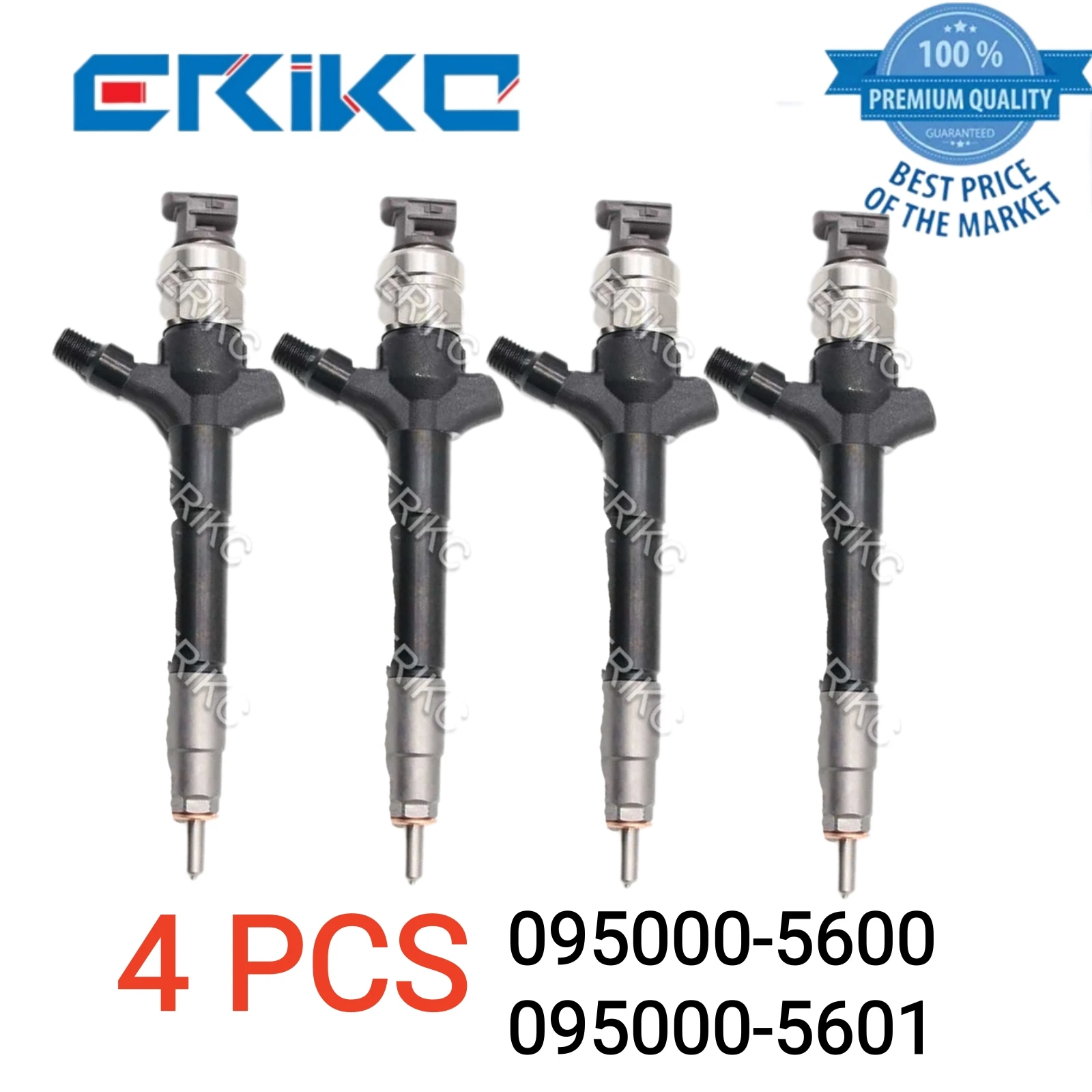 4 PCS 095000-560# Fuel Injector 095000-5600 095000-5601 SM295040-6230 SM295040-6220 SM295040-6210 Common Rail Injector 1465A041