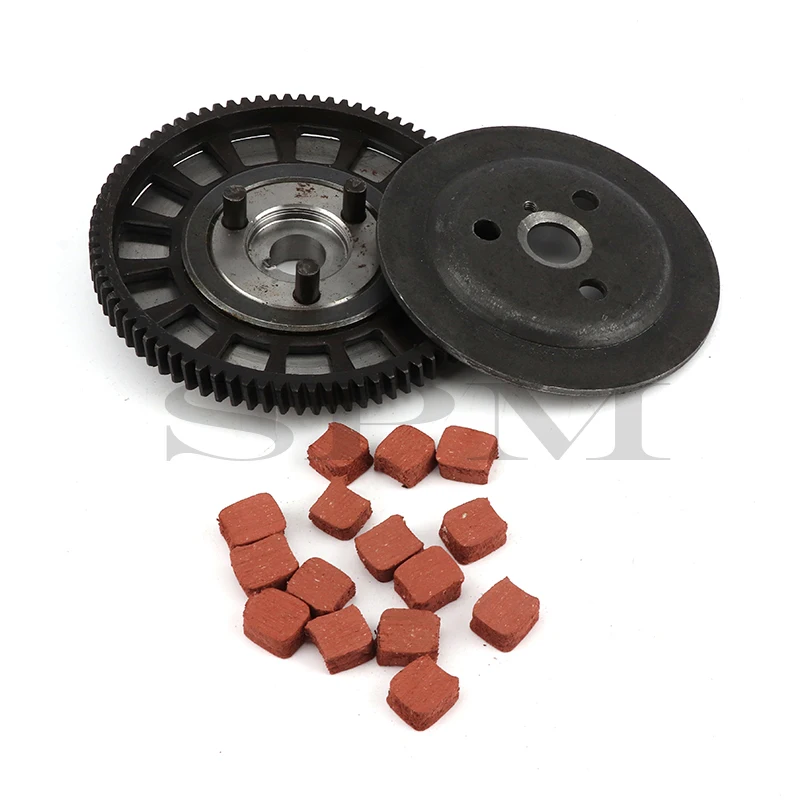 

Motorcycle Clutch Griction Plate Gear kit Fit For 50cc 60cc 66cc 80cc 2-stroke Gasoline Engine Accessories