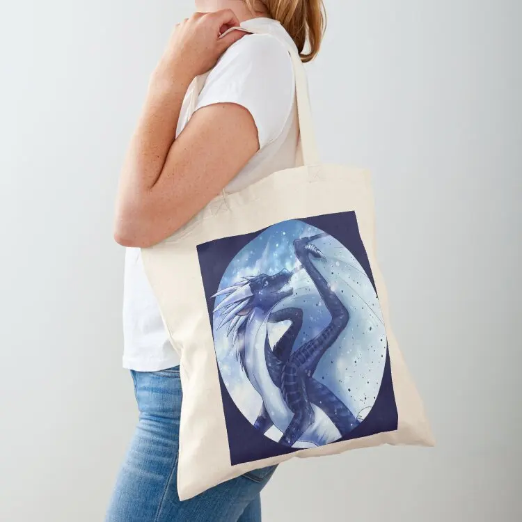 

Wings of Fire - Whiteout Tote Bag Canvas bag shopper bag women canvas reusable grocery bags Handbags