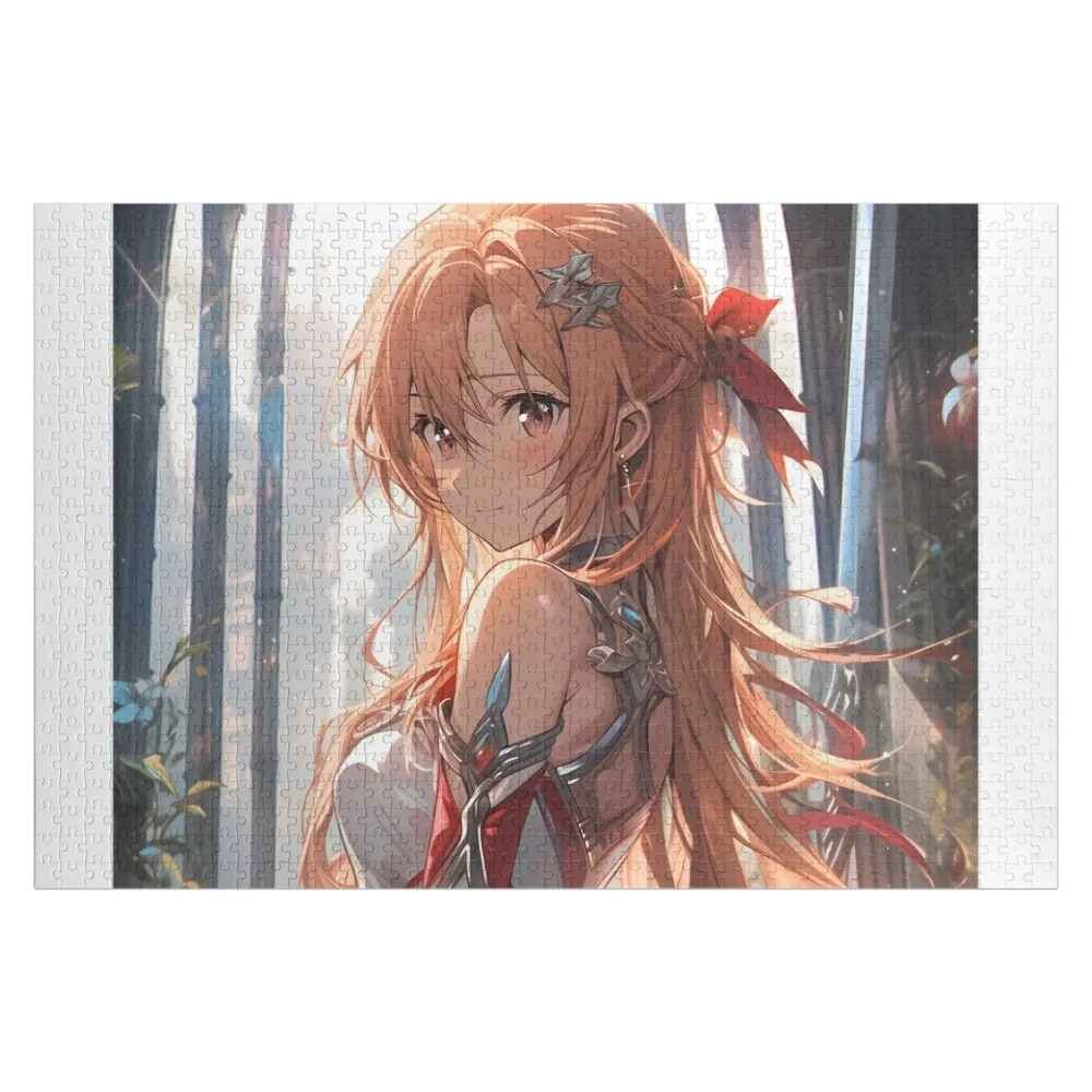 Asuna - SAO 45 Jigsaw Puzzle Custom Photo Personalized Personalized Gift Customizeds For Kids Puzzle