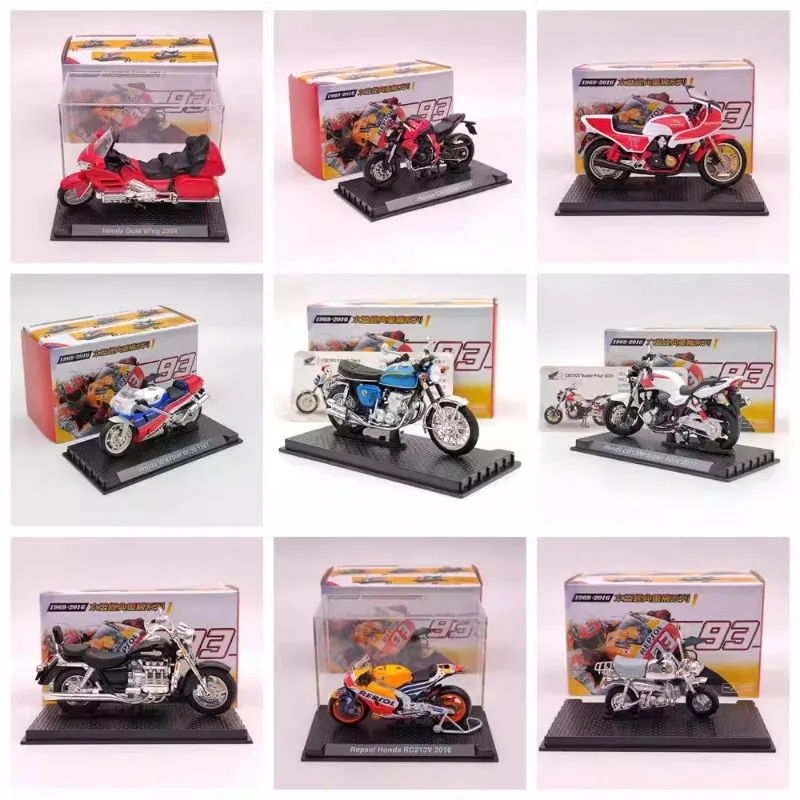 Modèle de moto Honda en alliage moulé sous pression, magasin de voitures miniatures, CB1000R 1/24, véhicules de jeu, Honda Gold Wing, 2021