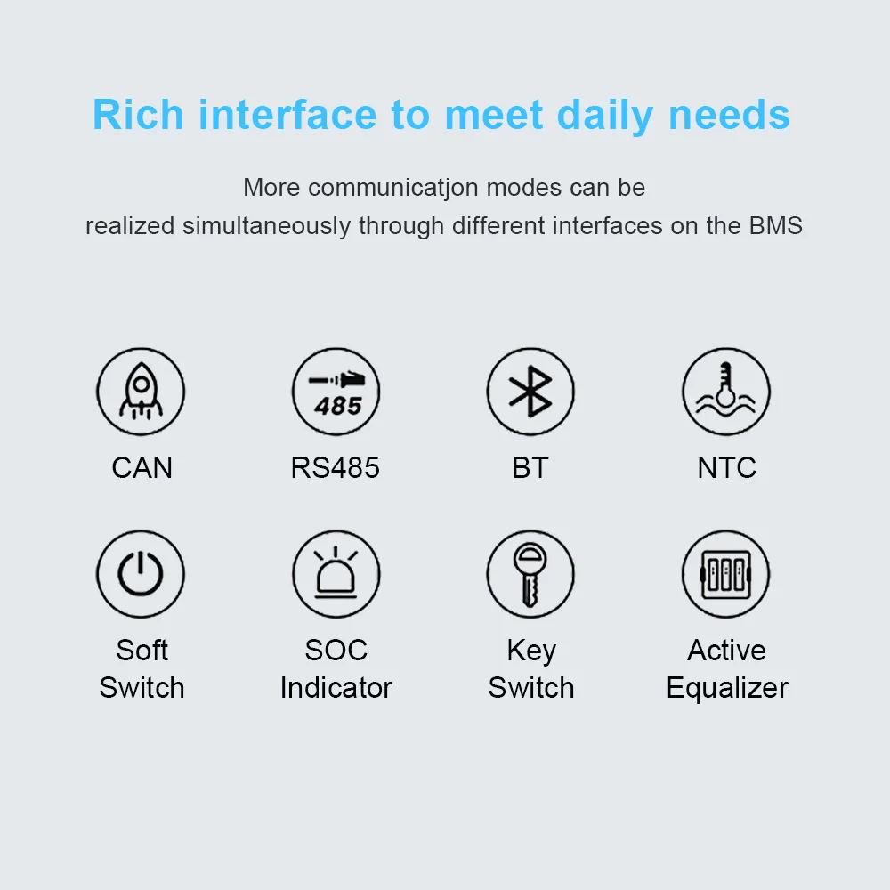 JIKONG JK BMS 4S 5S 6S 7S 8S Lifepo4 BMS BD4A8S4P 12V 24V مع 0.4A Active BMS 40A 60A Lifepo4 بطارية ليثيوم أيون Lto الذكية BMS