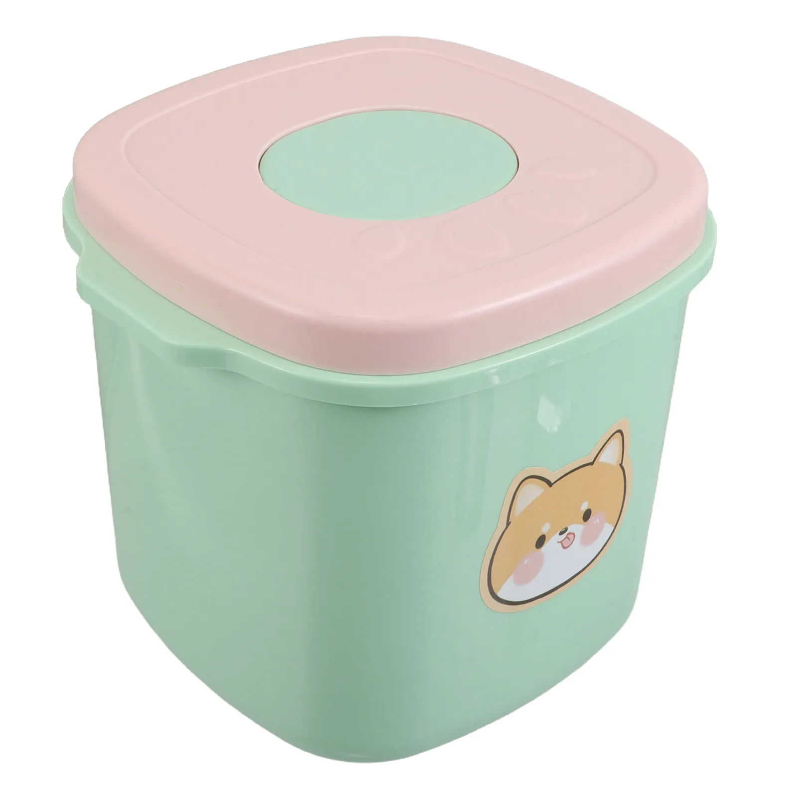 

Герметичный контейнер для корма для животных 3 л с силиконовым уплотнительным кольцом, для сухого корма для собак и кошек, для использования на ферме, на кухне, в путешествиях