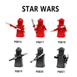 Bloques de construcción del Emperador Palpatine's Royal Gugards, figuras de ladrillos Han Solo Carbonite, Mini figuras de ensamblaje, juguete para niños