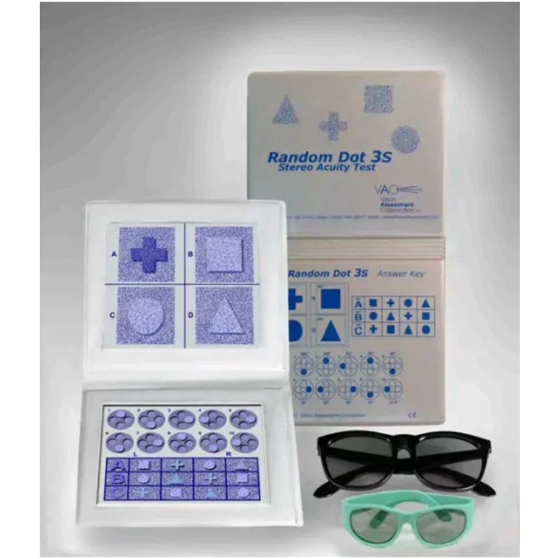 Top Quality Random Dot 3-S Stereo Acuity Test BB