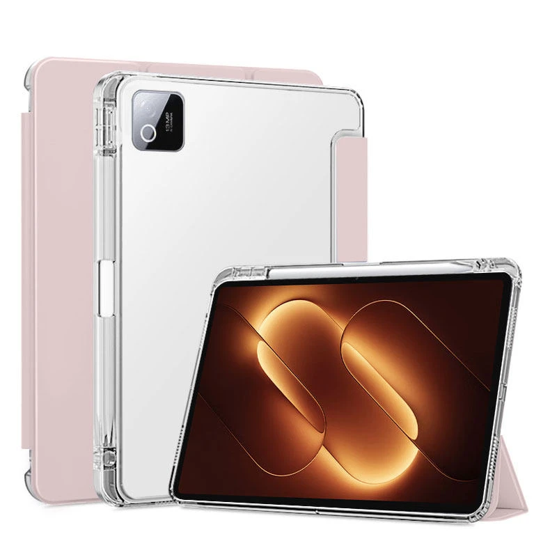 Funda For Xiaomi Pad 9 Pro Max Case with Pencil Holder Soft Back Folding Stand Cover Coque For Xiaomi Mi Pad 9 Pro Max 13.3''
