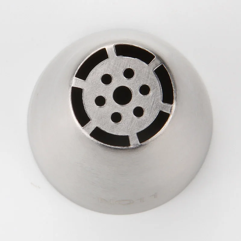 MRF 1PCS Stainless Steel Small Size Russian Flower Pastry Icing Tips Cake Decorating Sweetly Craft Piping Nozzle HBNO11