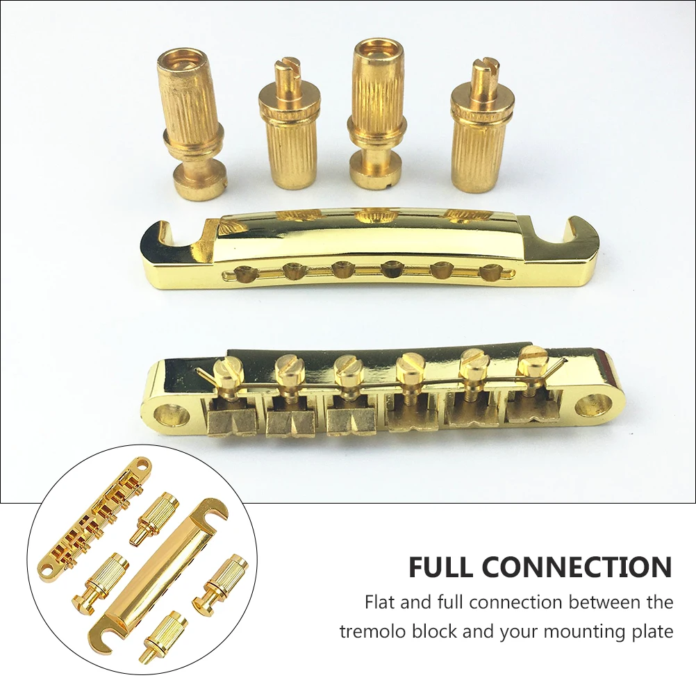 

Split Bridge Smooth Surface Guitar Electric Saddle Accessories Accessory Zinc Alloy Parts