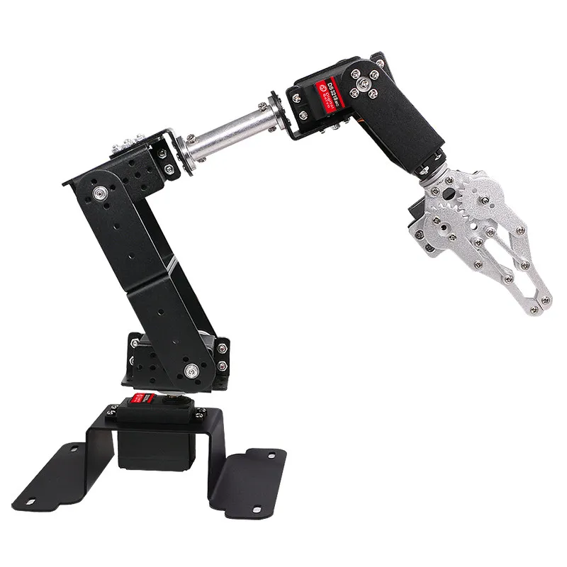 Royi Store 6 Degrees of Freedom Robotic Arm Servo Robot Gripper Smart Car Accessories Microcontroller Programming DIY