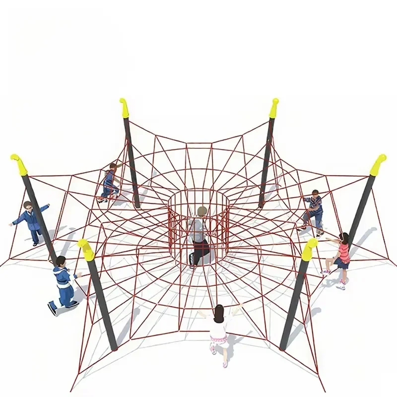 Commercial Outdoor Playground Equipment Trampoline Kids LLDPE Plastic Steel School Community Daycare
