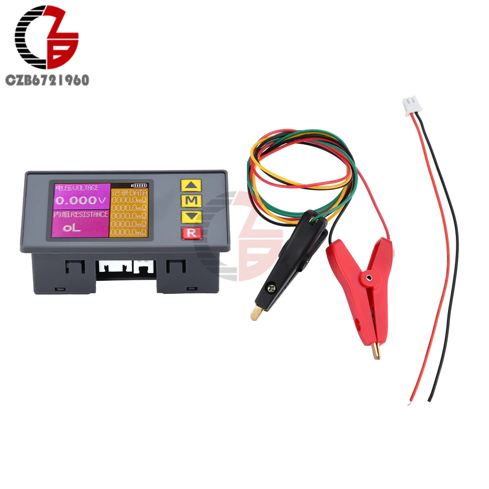 LCD Display Battery Voltage Internal Resistance Tester High-precision 18650 Lithium Battery Tester Universal Voltage Detection