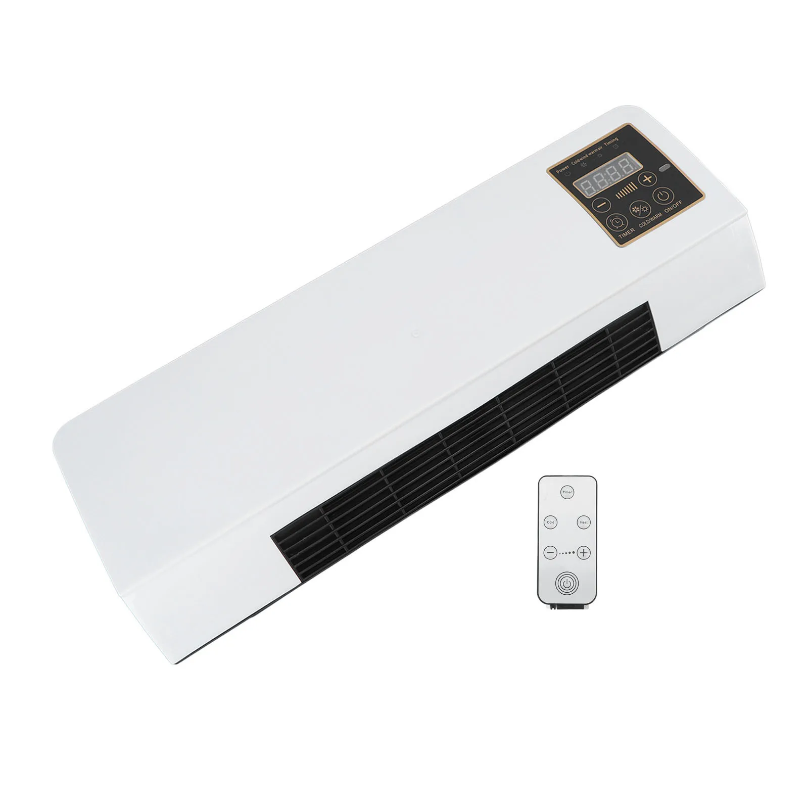 Small Conditioner Heater Portable Wall Mounted Conditioning Hot Fan for Bathroom Bedroom EU Plug 220V Cooler 2