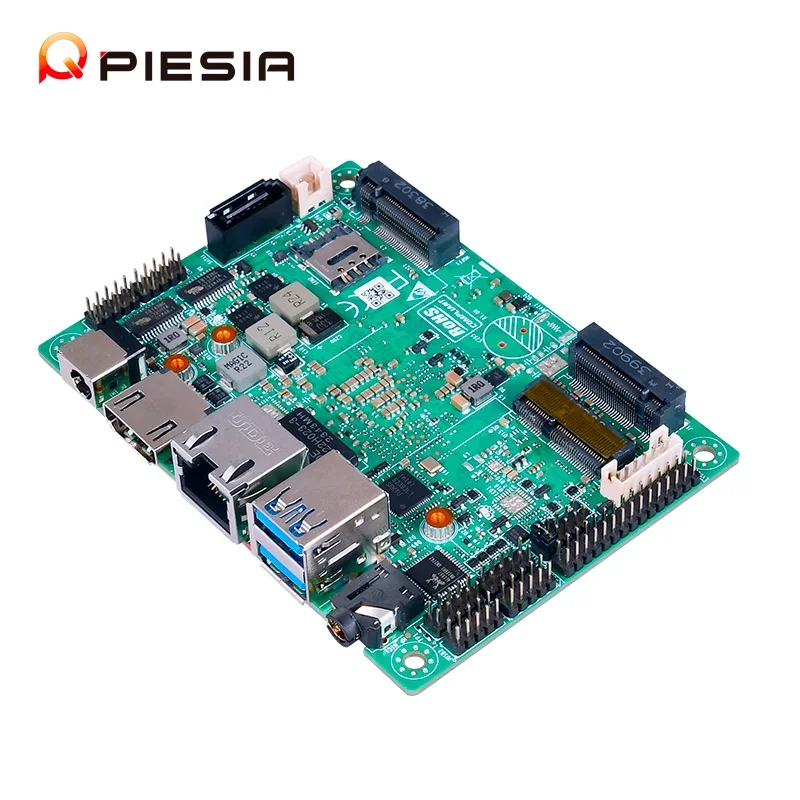 Материнская плата Piesia 2,5 "Pico Itx 12th Alder Lake-N N100 N305 DDR5 2 * Com Linux X86, встроенная Промышленная материнская плата для ПК