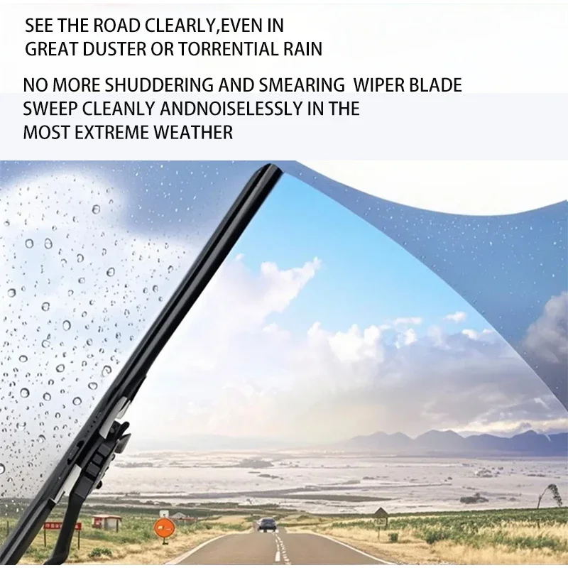 

2pcs For Mercedes Benz CLS Class W219 W218 W257 2004-2023 Front Windshield Wiper Blades 2005 2018 Windscreen Window Accessories