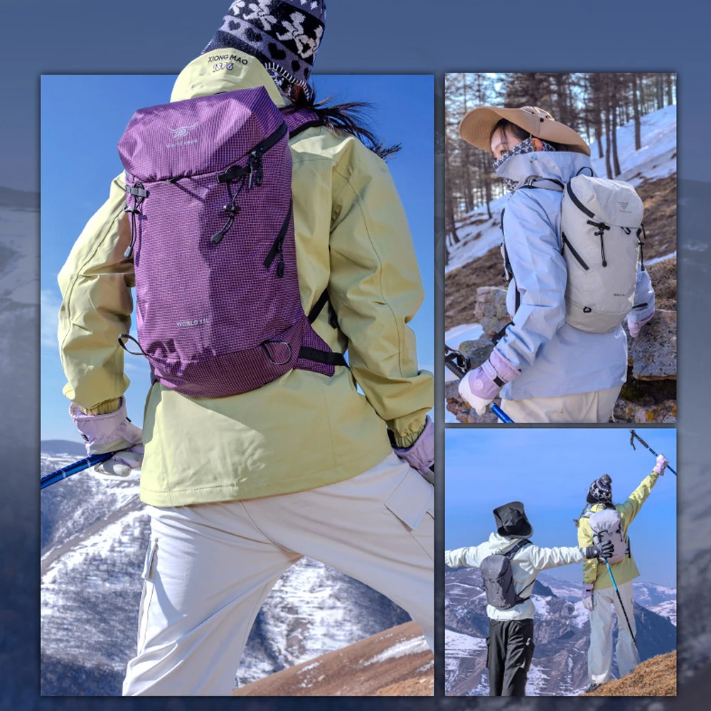 1PCS Hiking Backpack, Waterproof and Wear-resistant Lightweight Backpack Packable,Outdoor Travel Camping Daypack