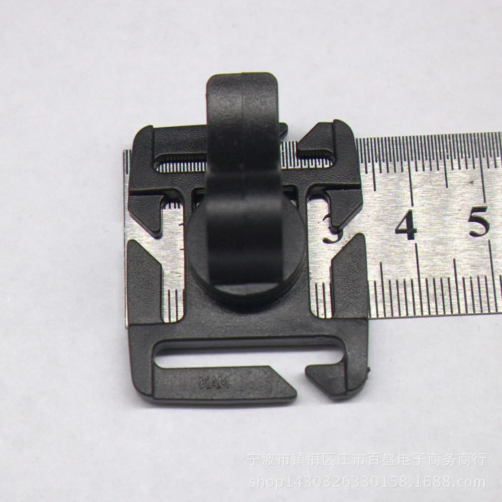 2/4Pcs Rotatable Molle Hydration Tube Clips Drinking Hose Fix Buckle Water Bladder Outdoor Webbing Accessories