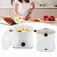 85W Electric Potato Peeler One-button Drive Automatic Peeler Spinner for Kitchens Restaurant Fast Food Shops