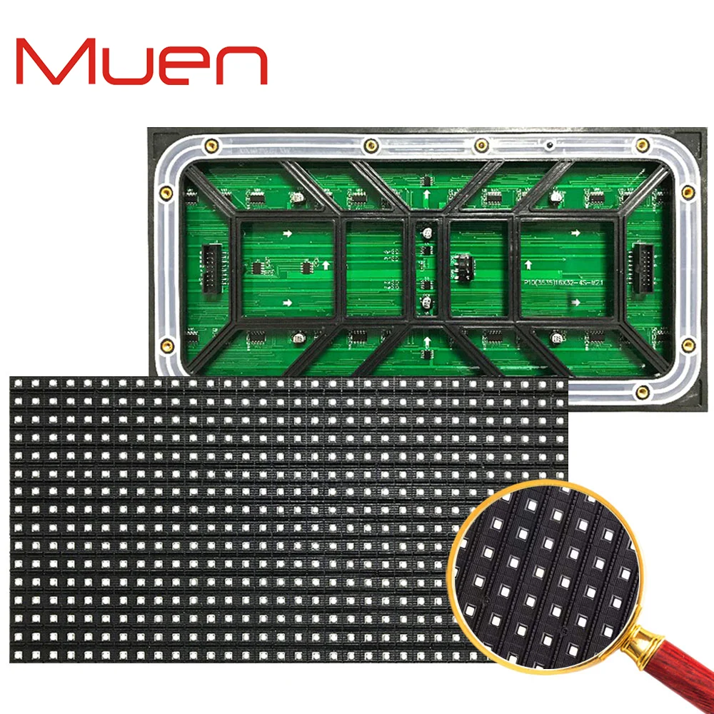 

Muen P10 outdoor kinglight SMD RGB led module 1 / 4scan