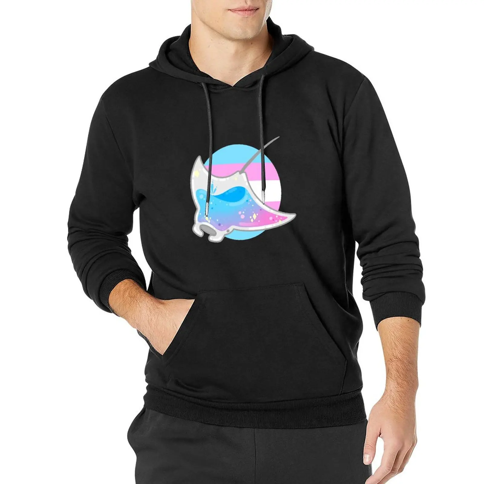 Trans ray Pullover Hoodie mens designer clothes hoody