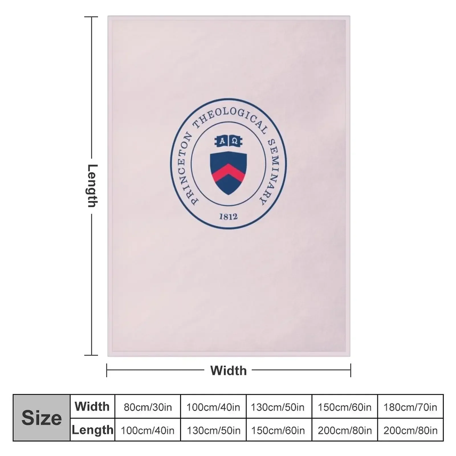 New Princeton Theological Seminary Classic T-Shirt Throw Blanket valentine gift ideas Warm Sleeping Bag Travel Blankets