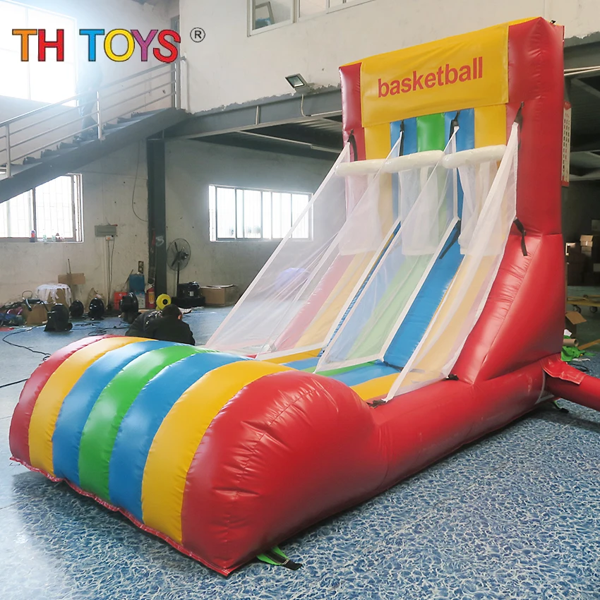 จัดส่งฟรี! พองบาสเกตบอล Hoop,Inflatable บาสเกตบอลยิงเกม,พองบาสเกตบอลกีฬาเกม