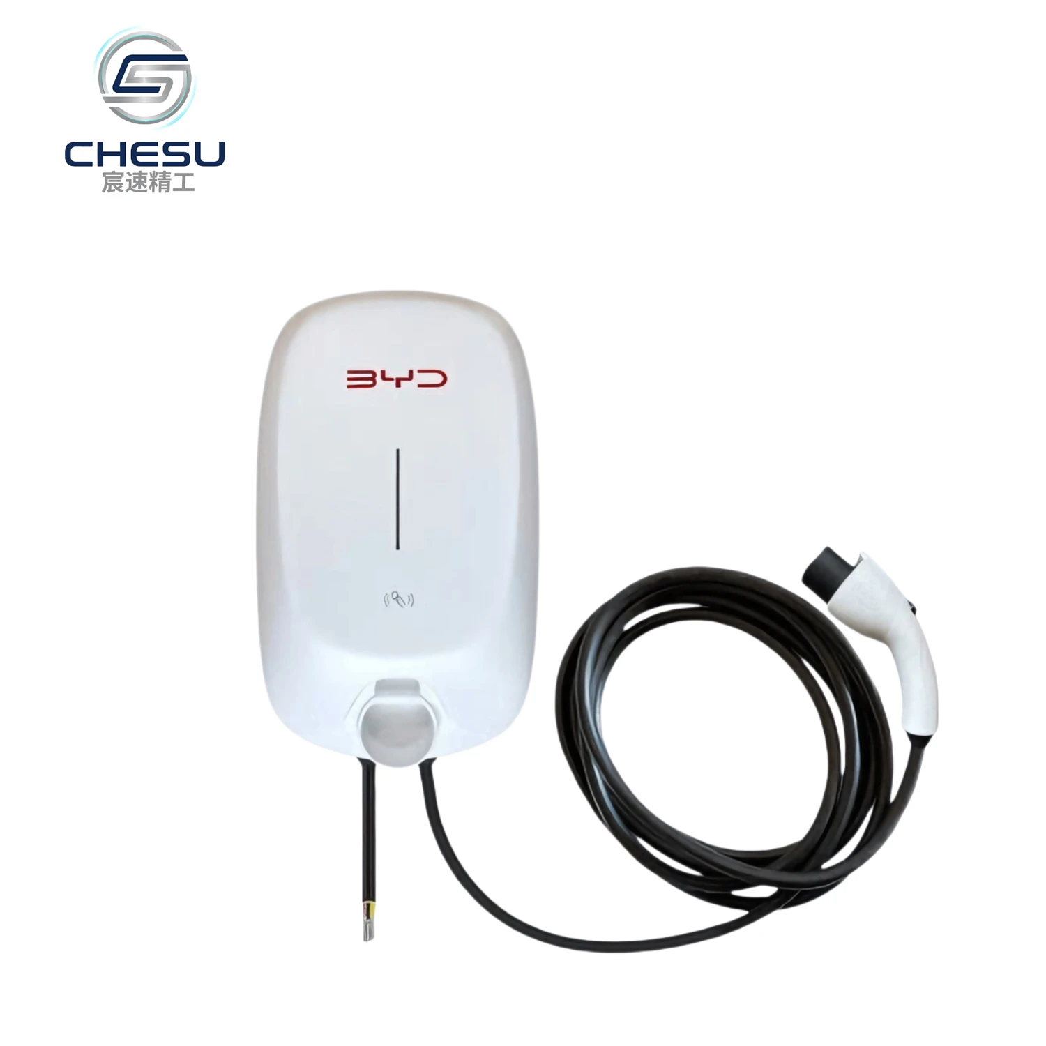 New AC EV Charger 7kw Fast Charging Wallbox for BYD Seal Tang Qin Song Yuan Han Plus 200-220V GB/T Interface