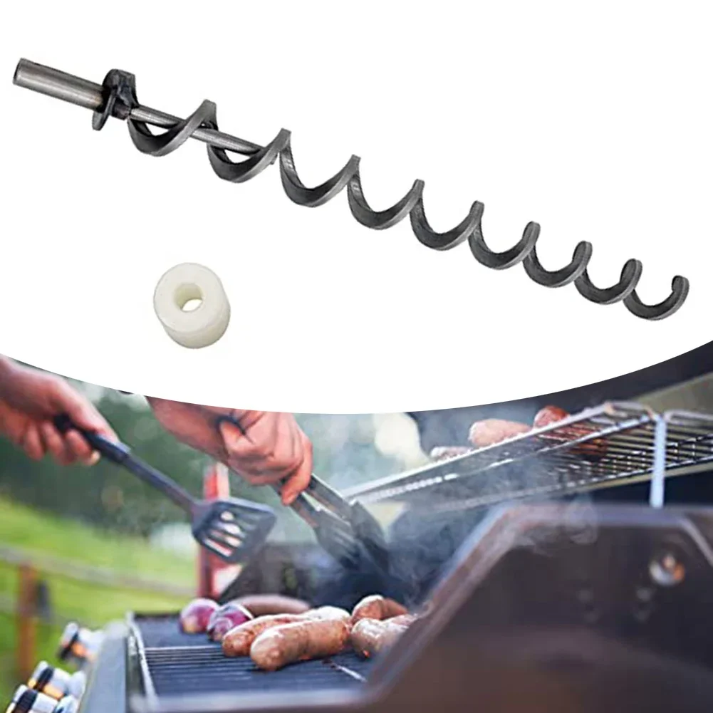 

For Traeger Pellet Grills Auger Screw Push Rod and Nylon Brush Kit Perfectly Designed for Reliable Functionality