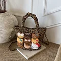 leopard print brown