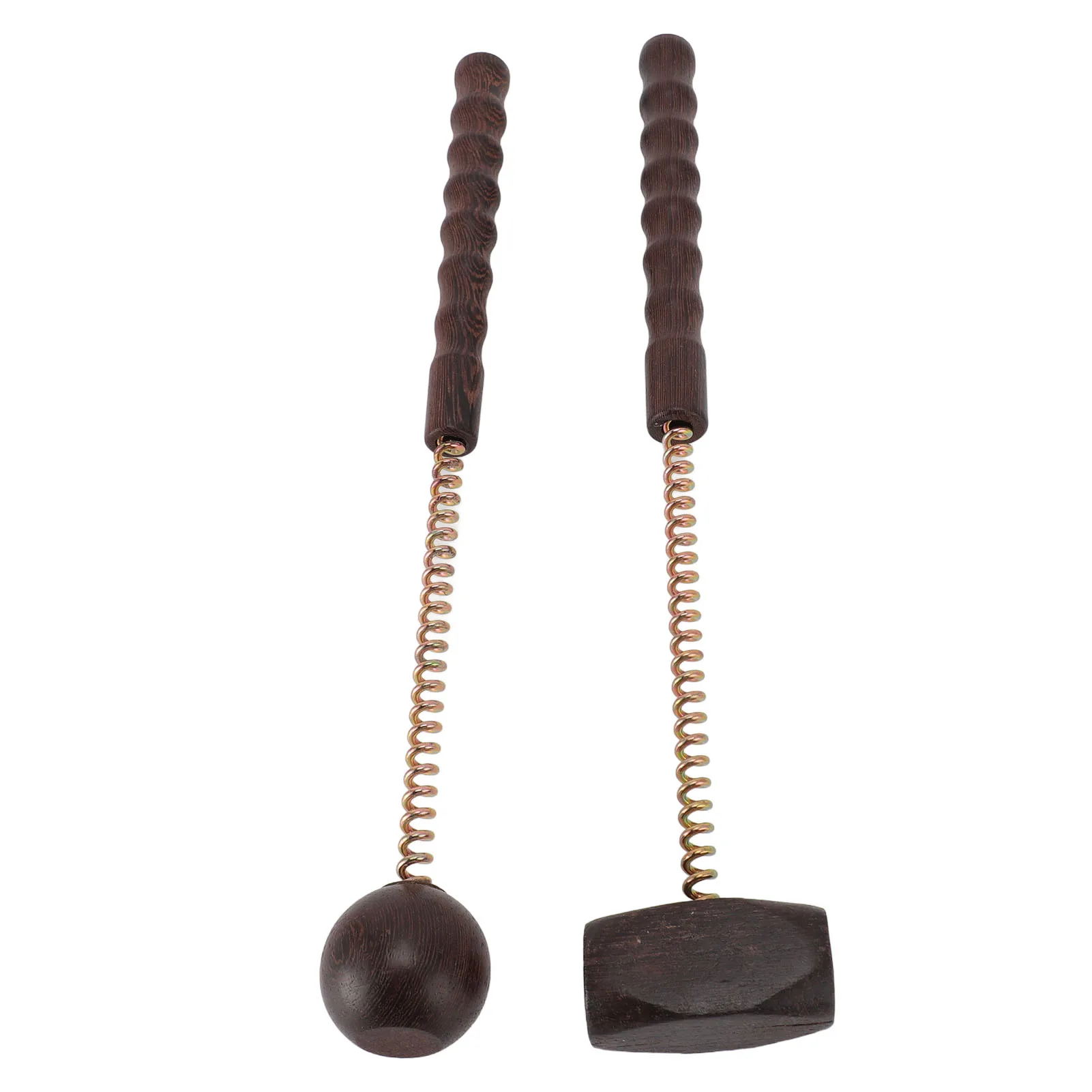 2pcs Massager Ball Hammer Reduce Soreness Percussion Improved Circulation Spring Ball Massager Reduce Fatigue for Office