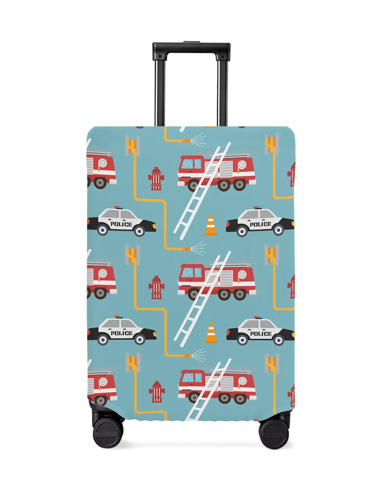 Vehicle Toy Car Luggage Cover Stretch Suitcase Protector Baggage Dust Case Cover for 18-32 Inch Suitcase Case Travel Organizer