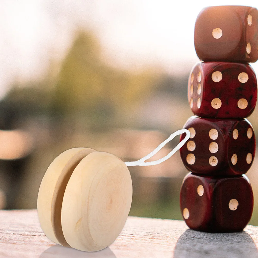 

Набор из 3 деревянных шариков-йо-йо для творчества: заготовки для росписи, рисования и декорирования, развивающие моторику и познавательные способности