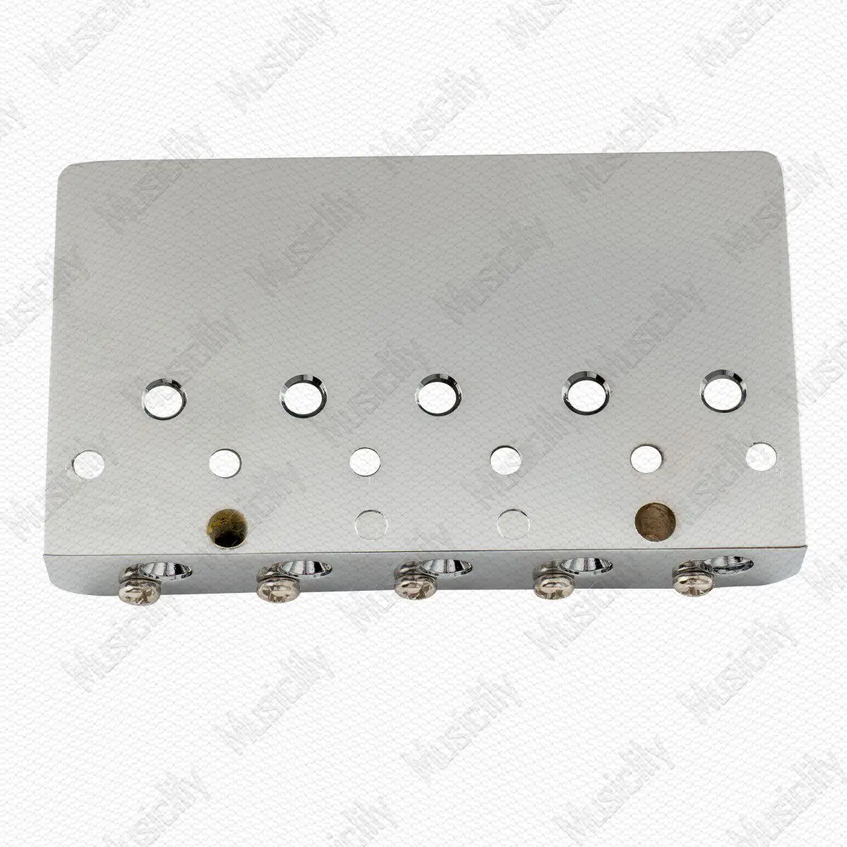 Best Offer Electric Bass 5-string P/J Bass Fixed Bridge Brass Bridge Thick Headstock 68mm Headstock