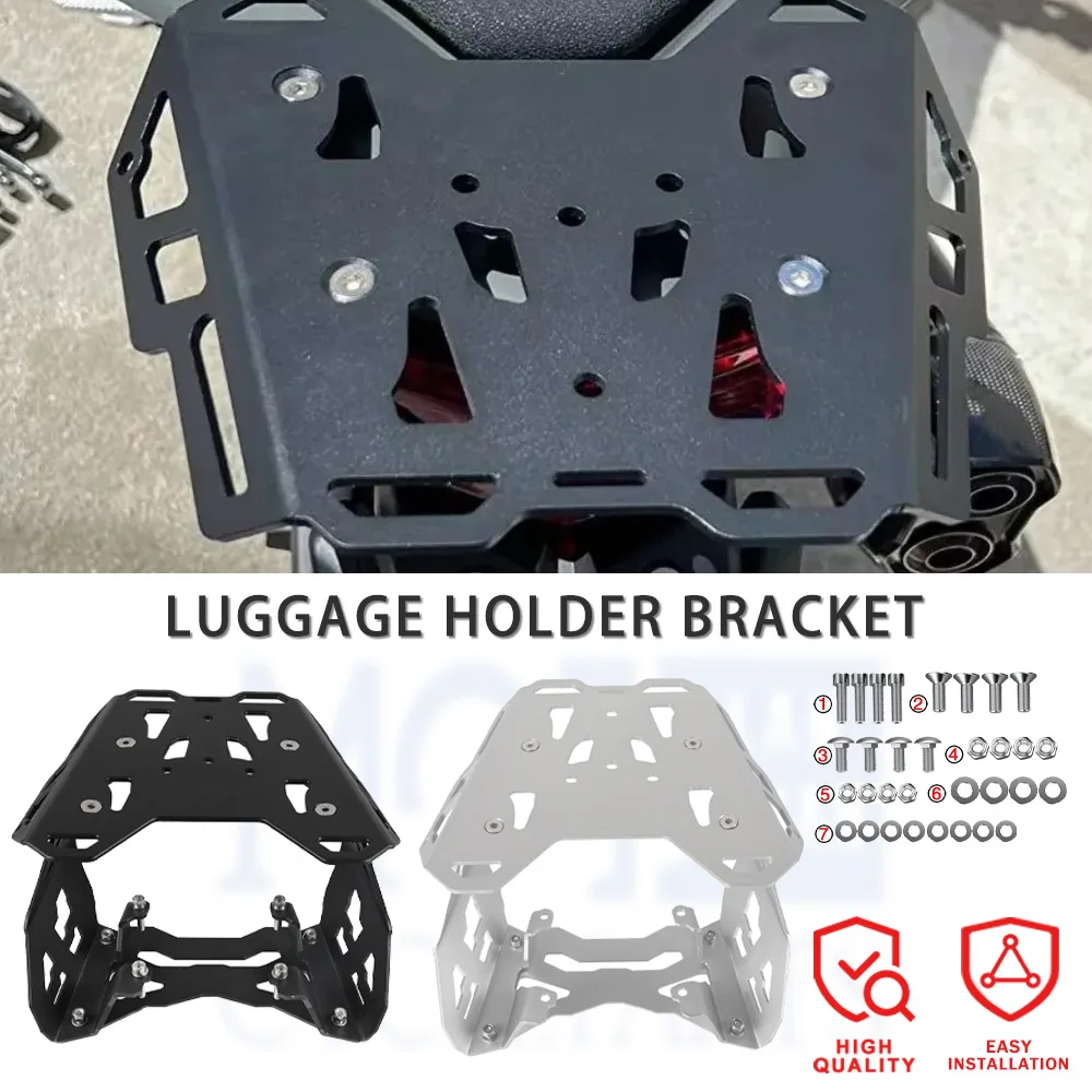 

Motorcycle Rear Luggage Bracket Rack Cargo Shelf Carrier Kit For Yamaha Tenere 700 T7 Rally T7 2019 2020 2021 2022 2024 2023