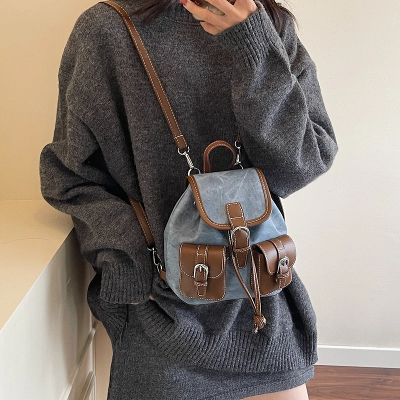 

Модная женская сумка из искусственной кожи, новая модная сумка через плечо, рюкзак женский, сумки для женщин, mochila para viaje