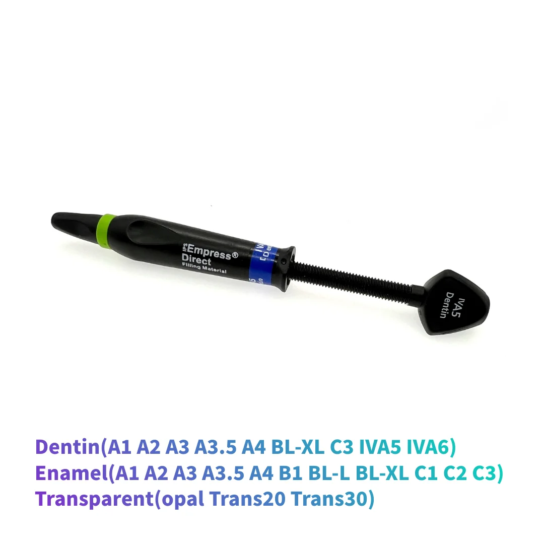 Dental Light Curing Resin 3g Dental Restoration Resin Aesthetic Composite Resin For Anterior Posterior Teeth IPS Empress Direct
