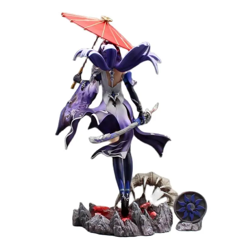 Honkai Star Rail Raiden Bosenmori Mei Acheron 14 "figura di animazione, Cartoon Game Movie Anime Model Ornaments decorazione bambola