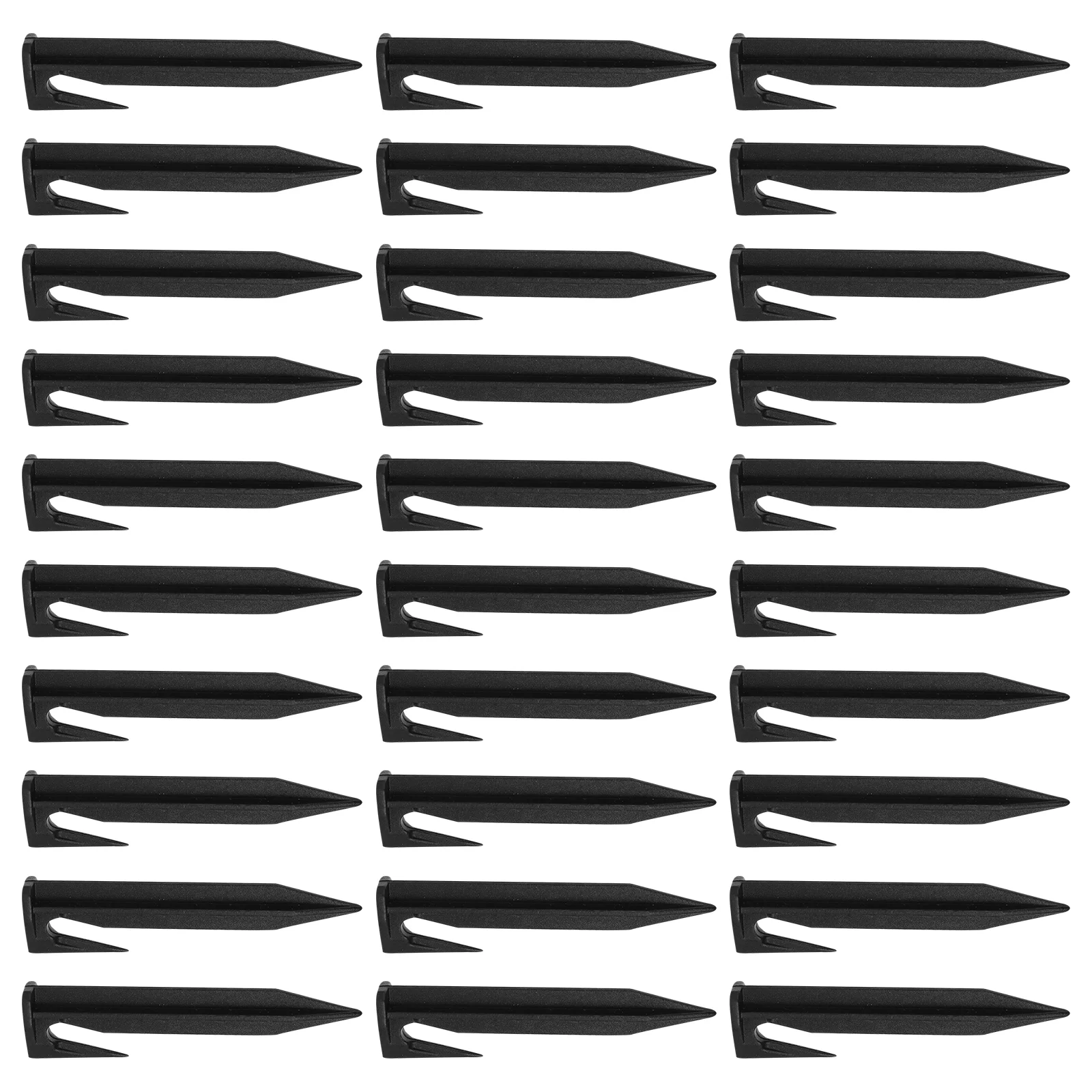 

50Pcs Outdoor Camping Nails 8 5cm Tent Stakes Gardening Supplies Plastic Nails Easy Install Disassemble Ground Secure Awnings