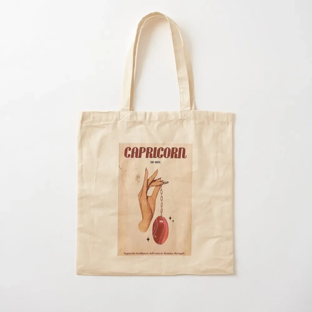 

Capricorn Zodiac Poster Tote Bag eco pack tote bag shopper bags Women's bags Bag