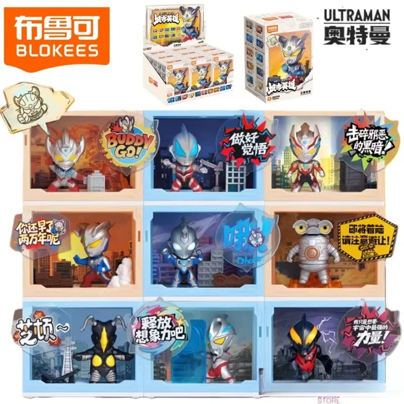 

В наличии: BLOKEES Ultraman Assemble City Hero 1 Ultraman Z Zero Reiga — коллекционная модель-игрушка, украшение, подарок на день рождения