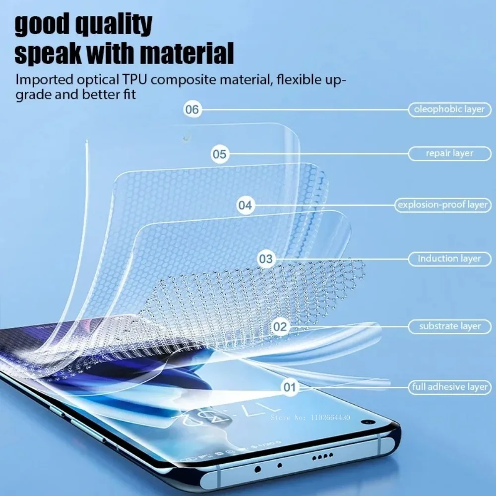 3Pcs Hydrogel Film for Redmi Note 13 12 11 10 9 8 10S 9S Pro Max Full Cover Screen Protector for Xiaomi K40 K30 K20 Not Glass