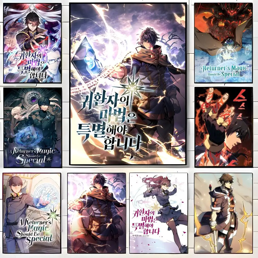 ANIME A-AReturner Magic Should Poster Wall art print art suitable for living room bedroom bar parlor home decor gift