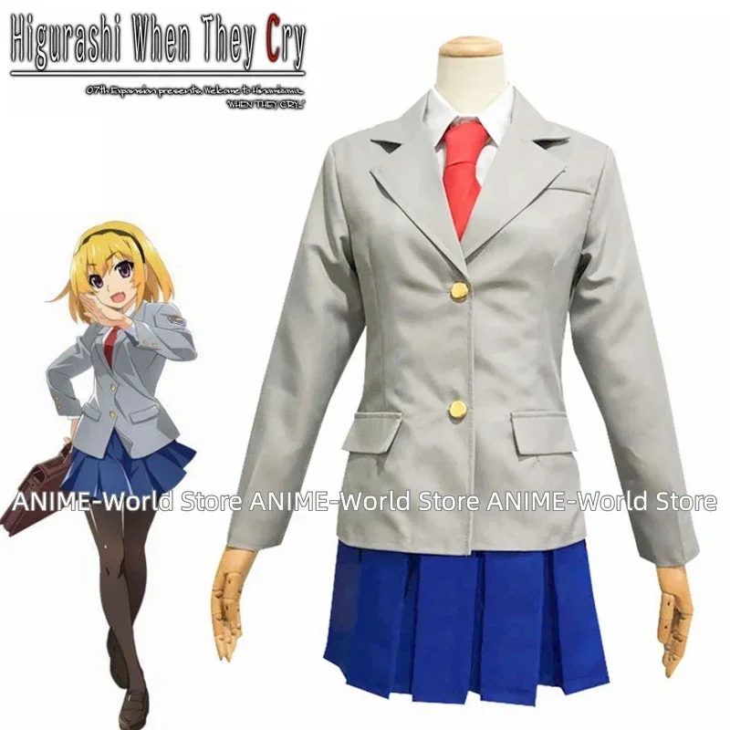 

Higurashi When They Cry Hojo Satoko Outfits Halloween Carnival Suit Cosplay Costume