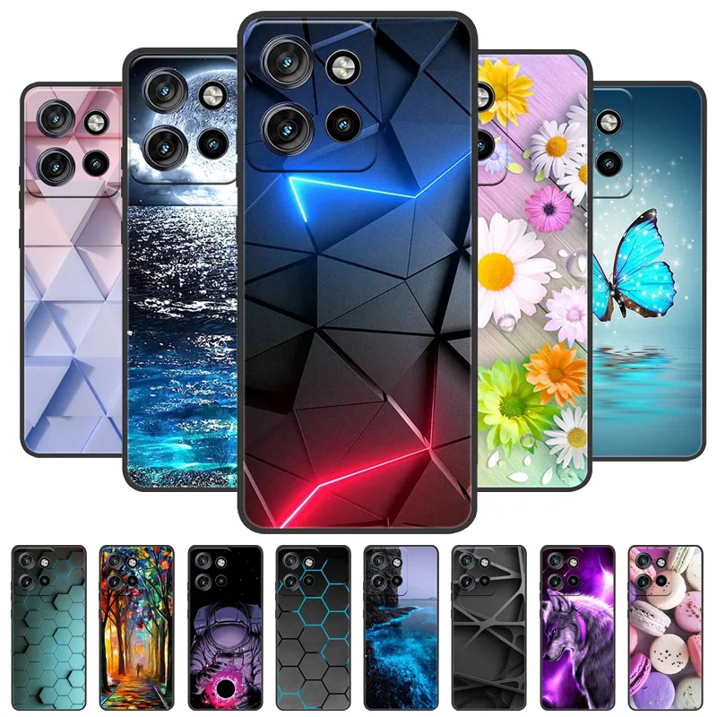 For Motorola Edge 60 Neo Case Soft TPU Silicone Back Cover for Moto Edge 60S Pro G Stylus 5G 2025 Phone Cases Protective Coque