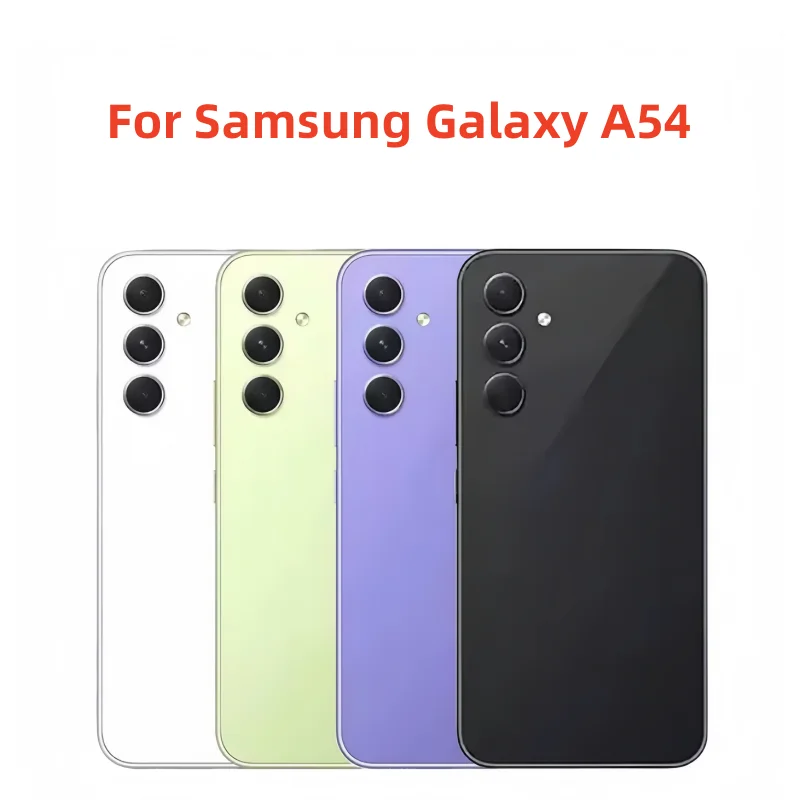 

Back Glass Replacement for Samsung Galaxy A54 SM-A546B SM-A546U1 SM-A546B/DS SM-A546E SM-A546M Back Cover Rear Housing