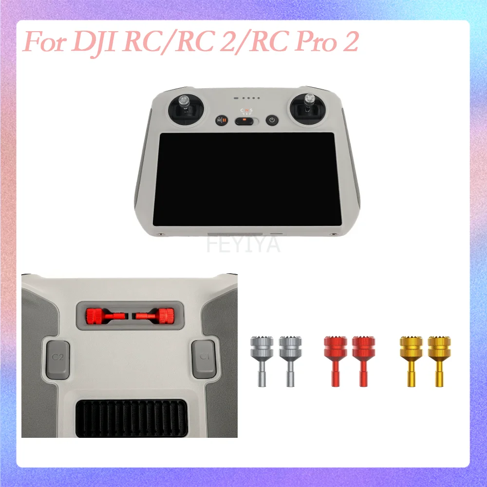 Thumb Rocker Stick untuk DJI RC/RC 2/RC Pro 2 Remote Control Joystick untuk DJI Neo/Mavic 4 Pro/Air 3S/Mini 3 Pro Aksesoris Drone
