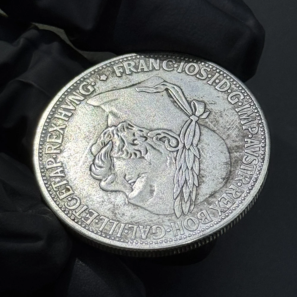 النمسا 1900 فرانز I 5 كرونا عملة تذكارية، وسام مجموعة طبق الأصل من الإمبراطورية المجرية النمساوية، هدية عيد الميلاد، هدايا تذكارية