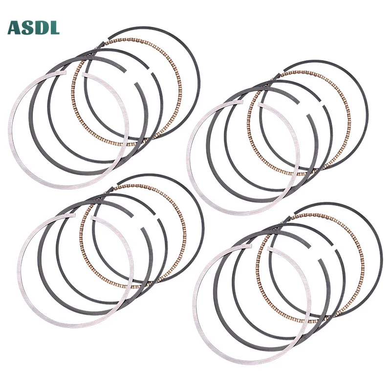 

4pc 67mm 67.25mm 67.5mm STD 0.25 0.5 +25 +50 Motorcycle Cylinder Engine Piston Rings For Honda 91301-MFJ-D00 13011-MBW-305 F5