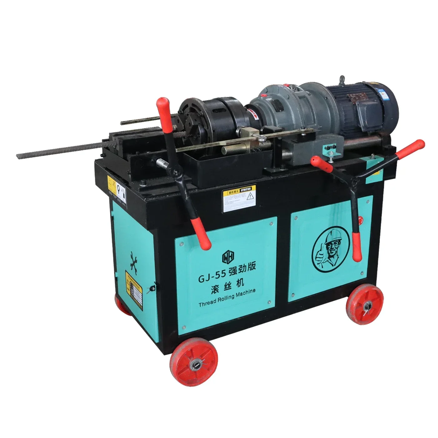 

Manufacturer Steel Bar Flat Head Machine Automatic Rebar Thread Machine Steel Bar Stripping Straight Thread Rolling Machine
